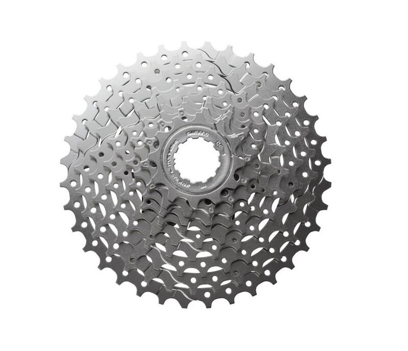 SHIMANO Casetă CS-HG400 9-viteze 11-36 dinți argintie SHIMANO Casetă CS-HG400 9-viteze 11-36 dinți argintie