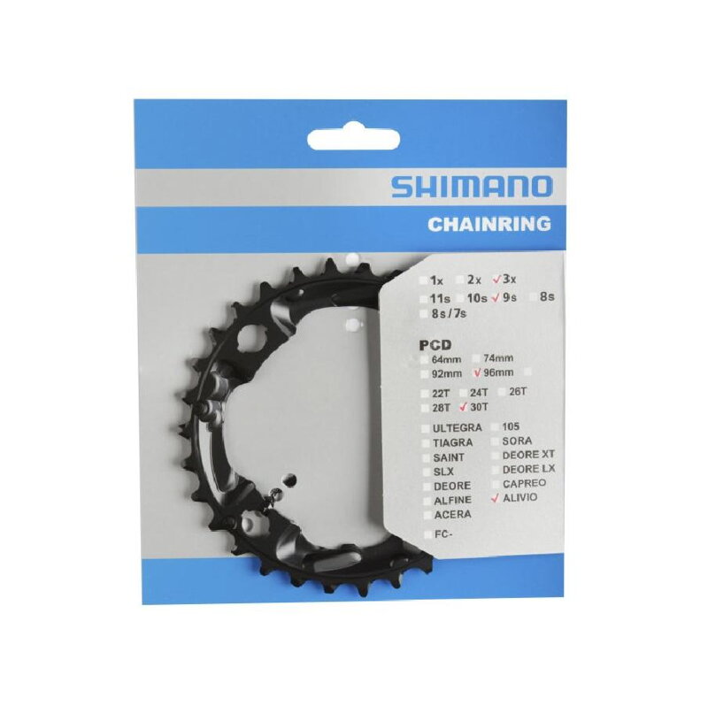 SHIMANO FC-M4000/4050 Foaie 30 dinți Alivio 9 viteze 96mm SHIMANO FC-M4000/4050 Foaie 30 dinți Alivio 9 viteze 96mm