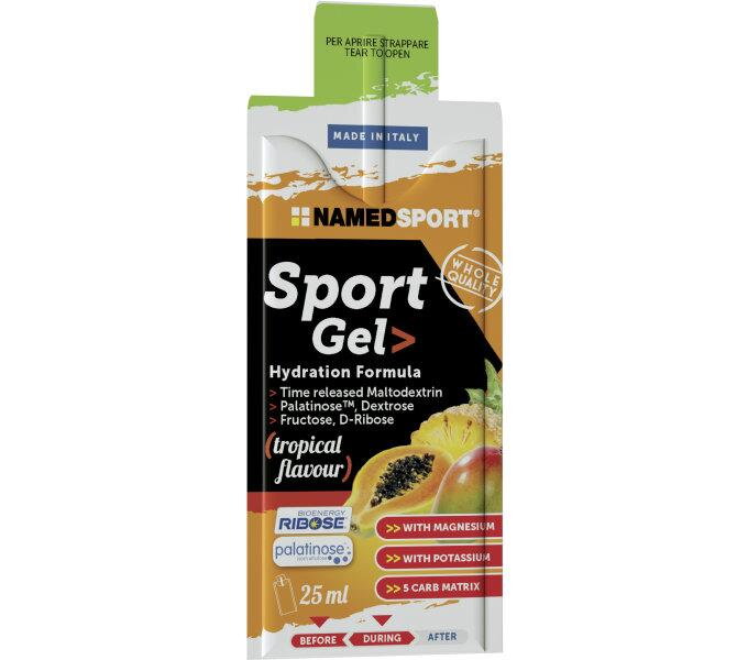 NAMEDSPORT Gel SPORT fructe tropicale 25ml 