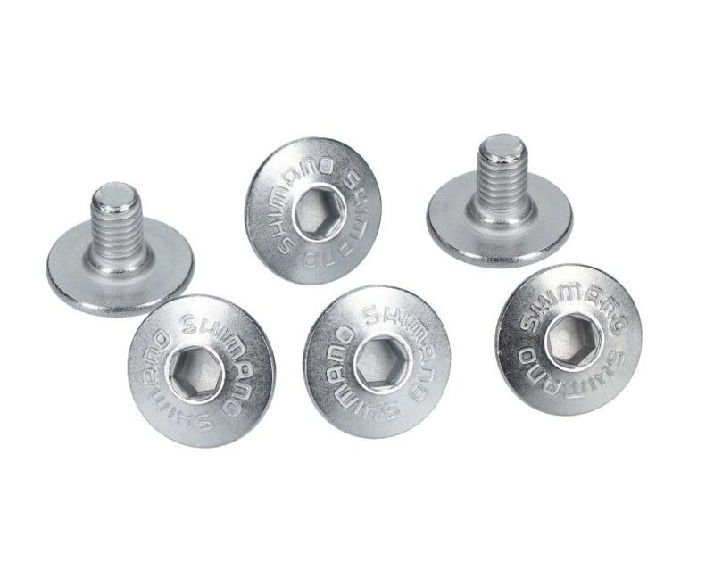 SHIMANO Șuruburi pentru plăcuțe de drum set 6 bucăți (preț pentru 6 bucăți)