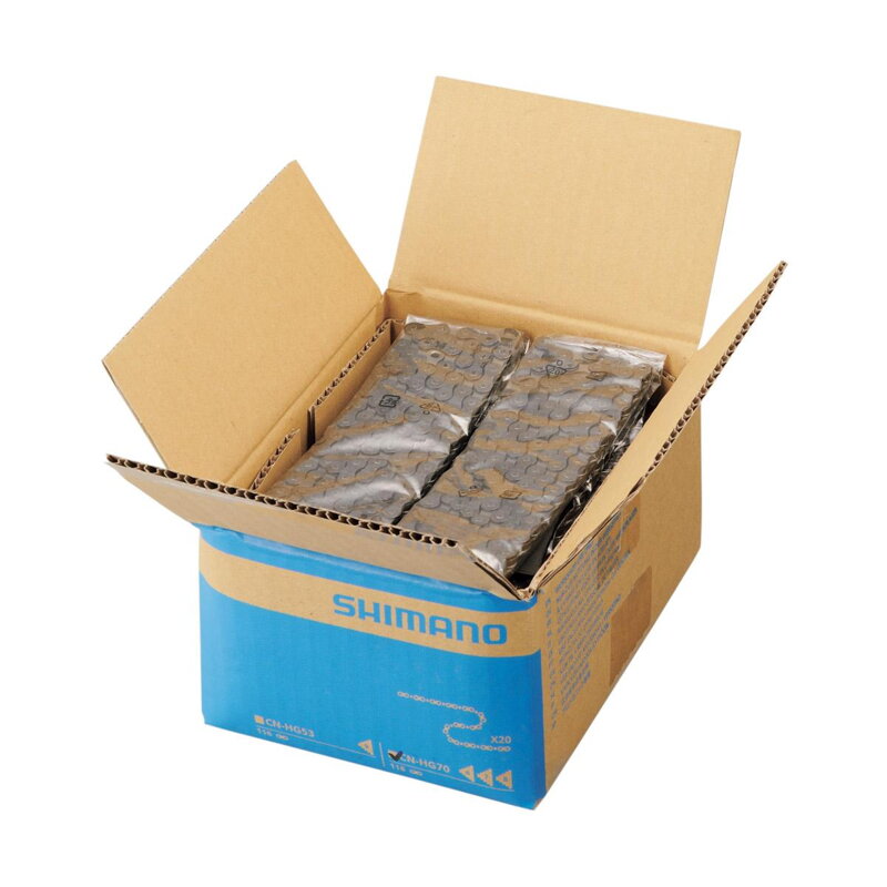 SHIMANO CN-HG53 9-viteză Lanț 116 zale pachet 20buc, preț pentru 20buc SHIMANO CN-HG53 9-viteză Lanț 116 zale pachet 20buc, preț pentru 20buc