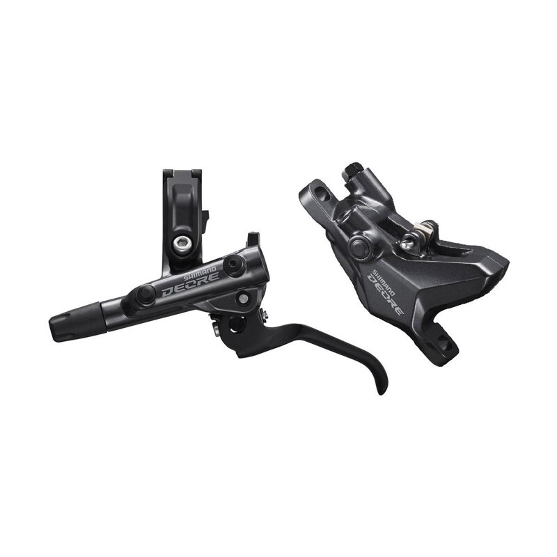 SHIMANO E-M6100 Frână Deore față Post Mount 1000mm furtun + plăcuțe G05S SHIMANO E-M6100 Frână Deore față Post Mount 1000mm furtun + plăcuțe G05S