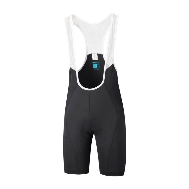 SHIMANO Pantaloni cu bretele KODAMA negri SHIMANO Pantaloni cu bretele KODAMA negri