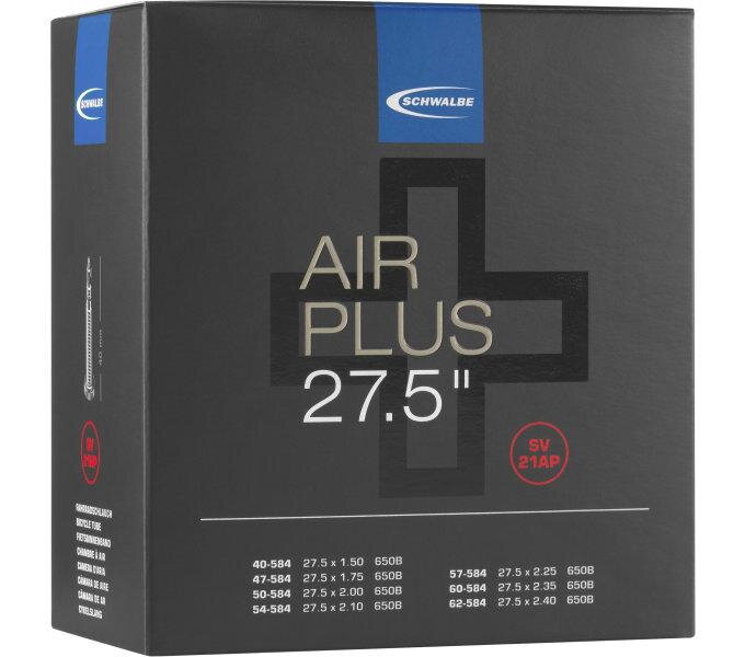 SCHWALBE Cameră AIR PLUS SV12AP 27.5x1.50/2.40 FV(40/62-584) 40mm 305g 