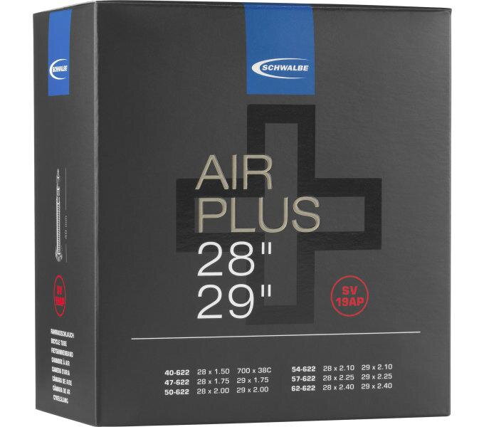 SCHWALBE Cameră AIR PLUS SV19AP29x1.75/2.40 FV (40/62-622) 40mm 320g 