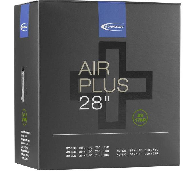 SCHWALBE Cameră AIR PLUS AV17AP 700x37/45C AV(37/47-622/635) 40mm 270g 