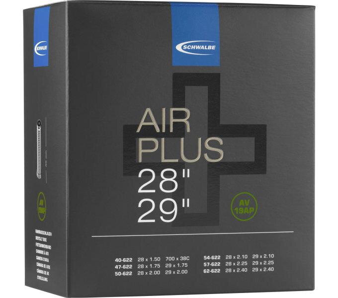 SCHWALBE Cameră AIR PLUS AV19 AP 29x1.75/2.40 AV(40/62-622) 40mm 320g 