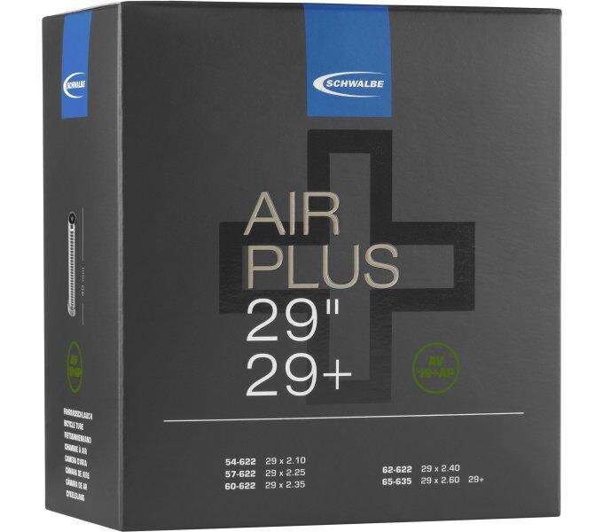 SCHWALBE Cameră AIR PLUS AV19+AP 29x2.10/3.00 AV (54/65-622) 40mm 420g 