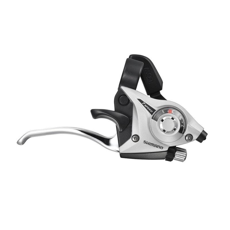 SHIMANO ST-EF51 Manetă schimbător/frână dreapta 7 viteze argintiu SHIMANO ST-EF51 Manetă schimbător/frână dreapta 7 viteze argintiu