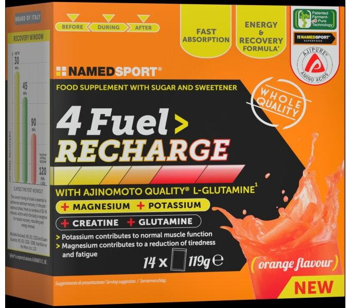 NAMEDSPORT Drink 4FUEL RECHARGE orange NAMEDSPORT Drink 4FUEL RECHARGE orange