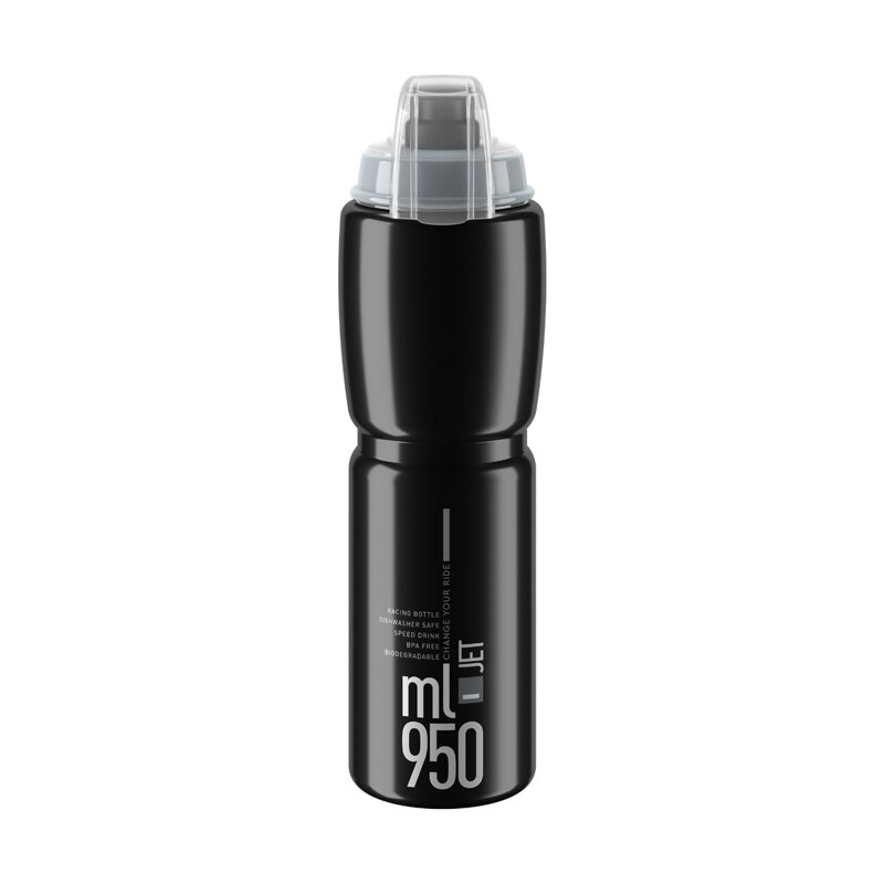 ELITE Bidon JET PLUS 950 negru/gri ELITE Bidon JET PLUS 950 negru/gri