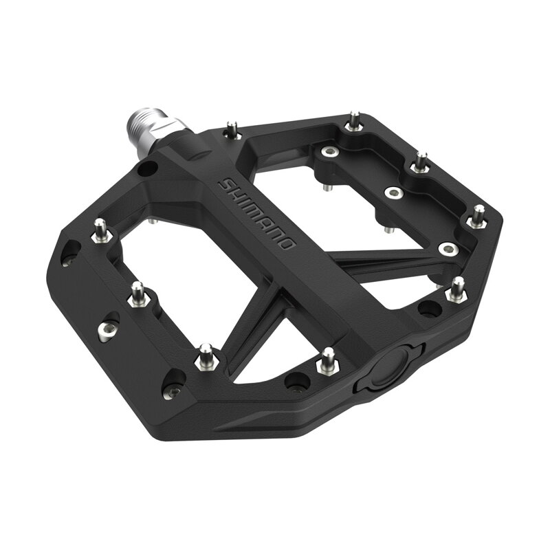 SHIMANO PD-GR400 Pedale MTB Flat negre BMX, DH, slalom SHIMANO PD-GR400 Pedale MTB Flat negre BMX, DH, slalom