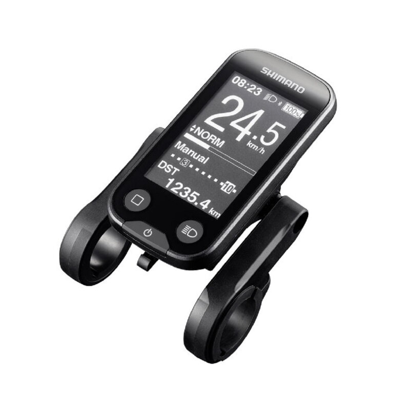 SHIMANO SC-E6100 E-Bike Computer pentru STEPS cu suport SHIMANO SC-E6100 E-Bike Computer pentru STEPS cu suport