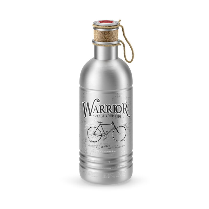 ELITE Bidon EROICA 600 Warrior aluminiu 