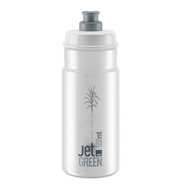 ELITE Bidon JET GREEN 550 transparentă 