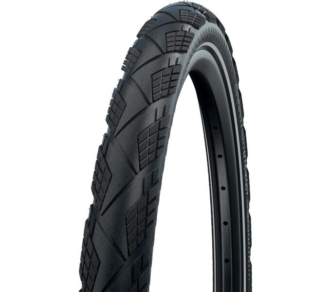 SCHWALBE Anvelopă MARATHON EFFICIENCY (40-622) 28x1.50 700x38C Evolution 67EPI V-Guard 530g Negru reflex Race 