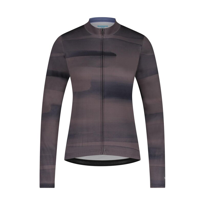 SHIMANO Tricou damă KAEDE PRINTED LONG aurora violet SHIMANO Tricou damă KAEDE PRINTED LONG aurora violet