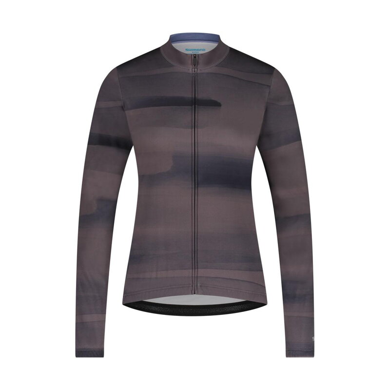 SHIMANO Tricou dama KAEDE PRINTED LONG aurora violet