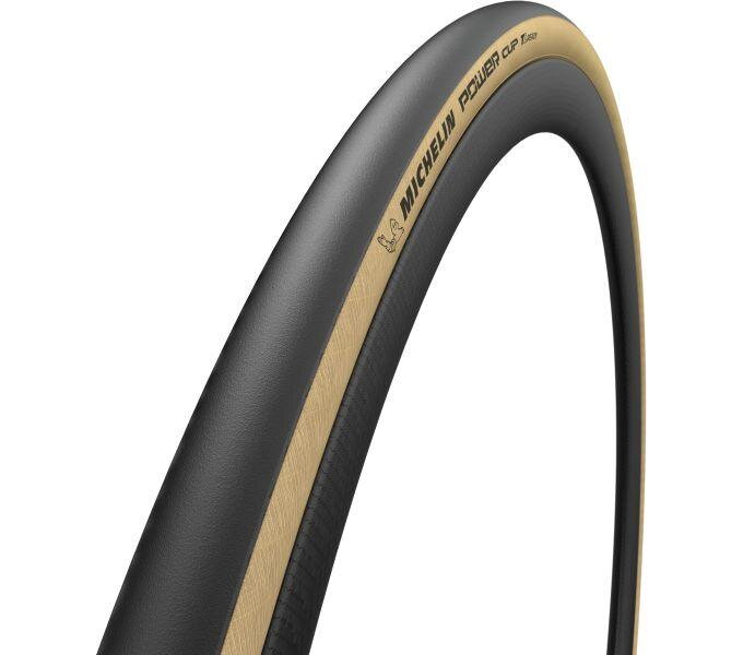MICHELIN Anvelopă POWER CUP 700x28C 4x120TPI maro TLR 265g Competition Line 