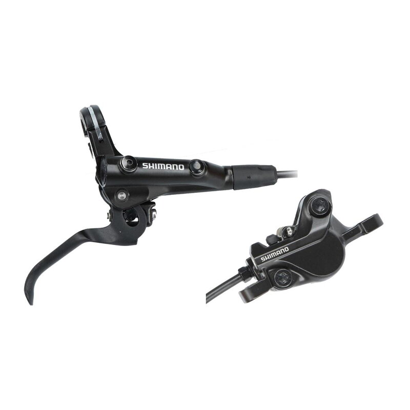 SHIMANO Frână hidraulică MT501 BL-MT501/BR-MT500 spate negru Post Mount furtun 1700mm + plăcuțe B05S