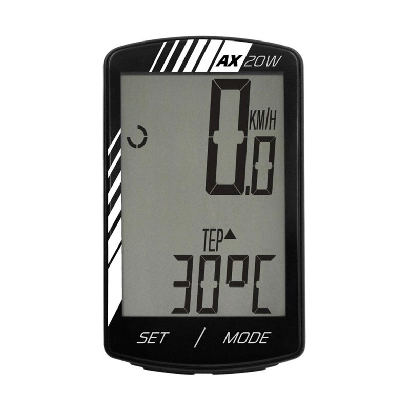 LONGUS Computer de bicicletă AX-20W 20f negru