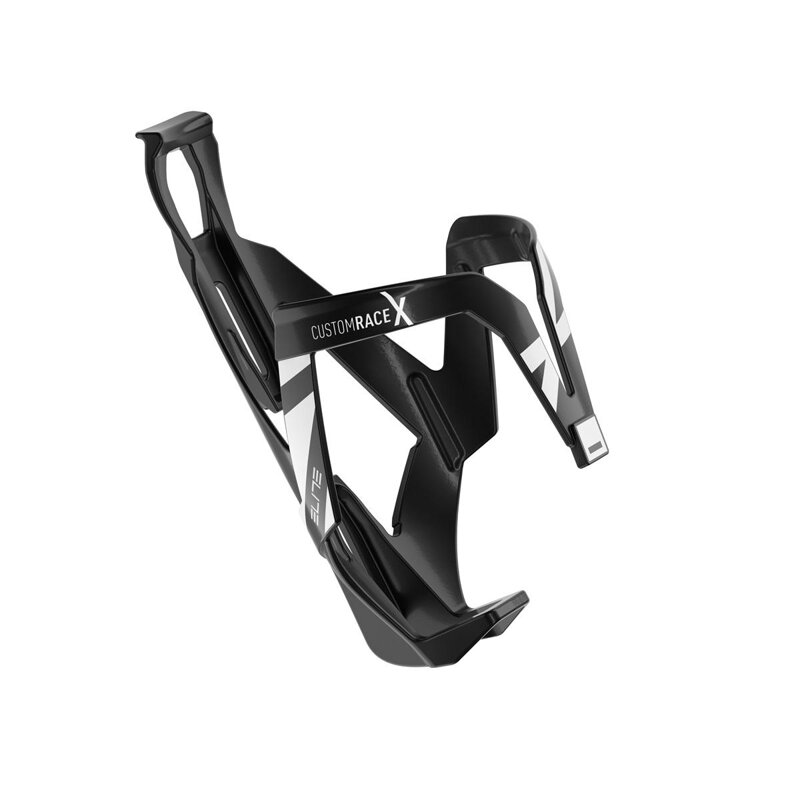 ELITE Coș CUSTOM RACE X negru lucios grafică albă ELITE Coș CUSTOM RACE X negru lucios grafică albă