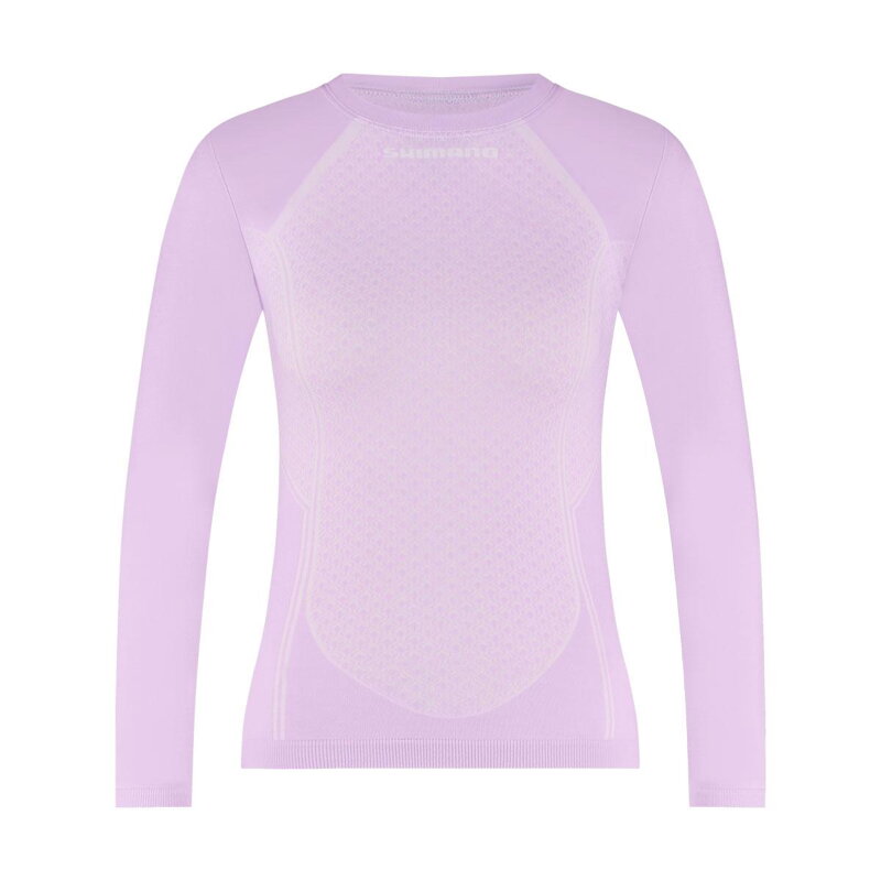 SHIMANO Tricou de baza femei VERTEX LONG BASE LAYER roz SHIMANO Tricou de baza femei VERTEX LONG BASE LAYER roz