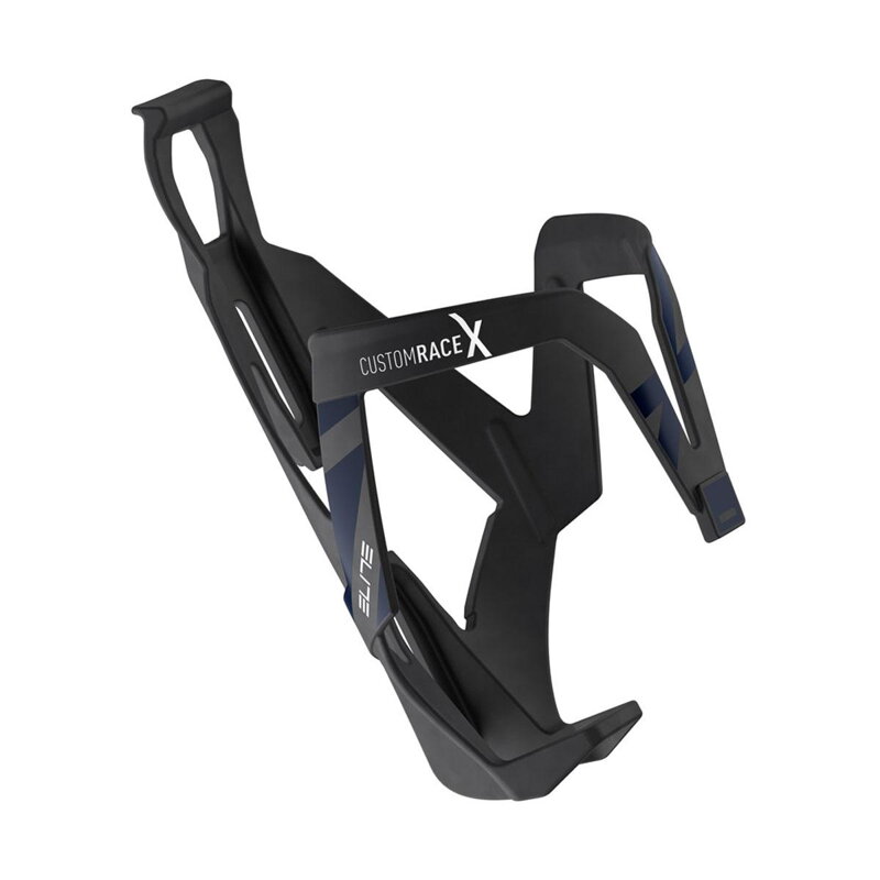 ELITE Coș CUSTOM RACE X negru mat cu grafică albastră ELITE Coș CUSTOM RACE X negru mat cu grafică albastră