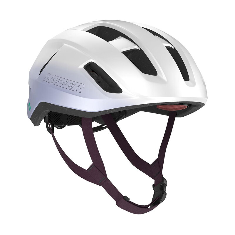 LAZER Cască SPHERE KinetiCore alb/violet /Mărime:L 58-61