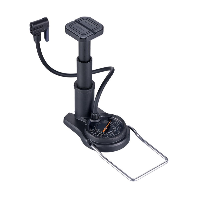 LONGUS Pumpa TRAMP 160 nožná s manometrom dual ventil