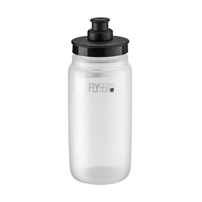 ELITE Bidon FLY TEX 550 transparentă capac negru 