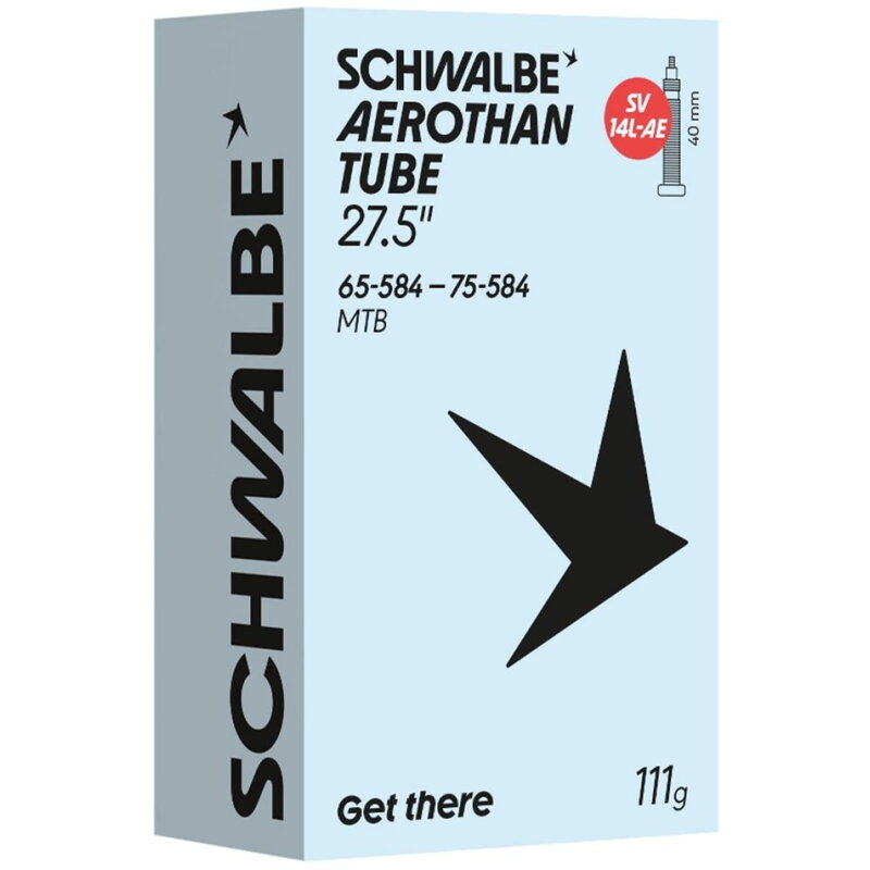 SCHWALBE Duša AEROTHAN TUBE SV14L-AE (65/75-584) FV 40mm 111g TPU