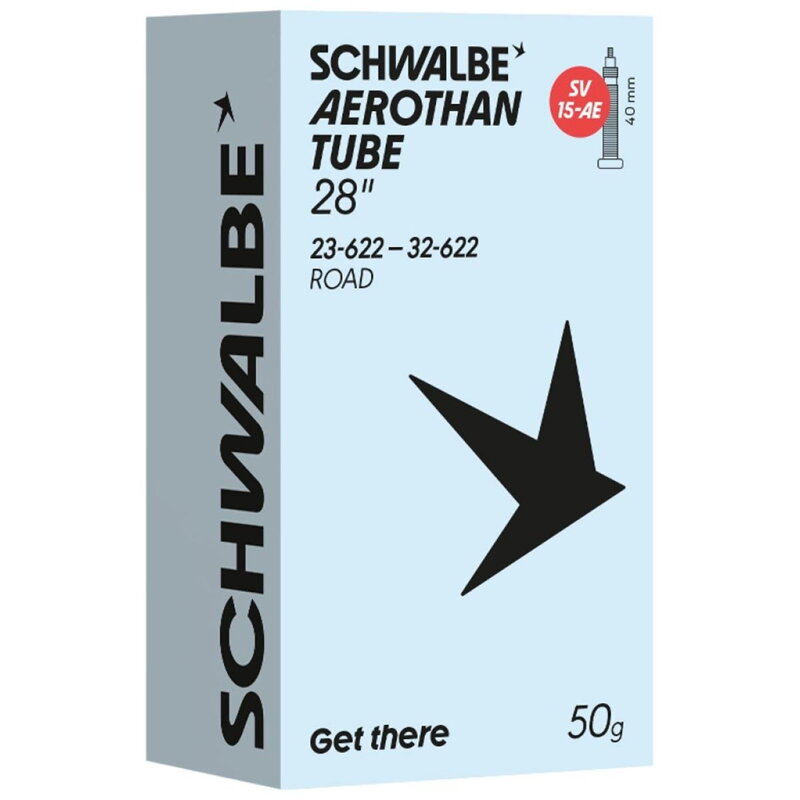 SCHWALBE Duša AEROTHAN TUBE SV15-AE (23/32-622) FV 40mm 50g TPU