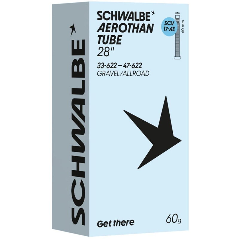 SCHWALBE Duša AEROTHAN TUBE SCV17-AE (33/47-622) SCV 60mm 60g TPU