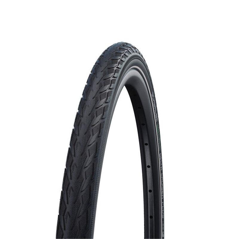 SCHWALBE Anvelopă DELTA CRUISER PLUS (28-622) 28x1.10 700x28C Active 50EPI PunctureGuard 590g Flanc alb reflex G 