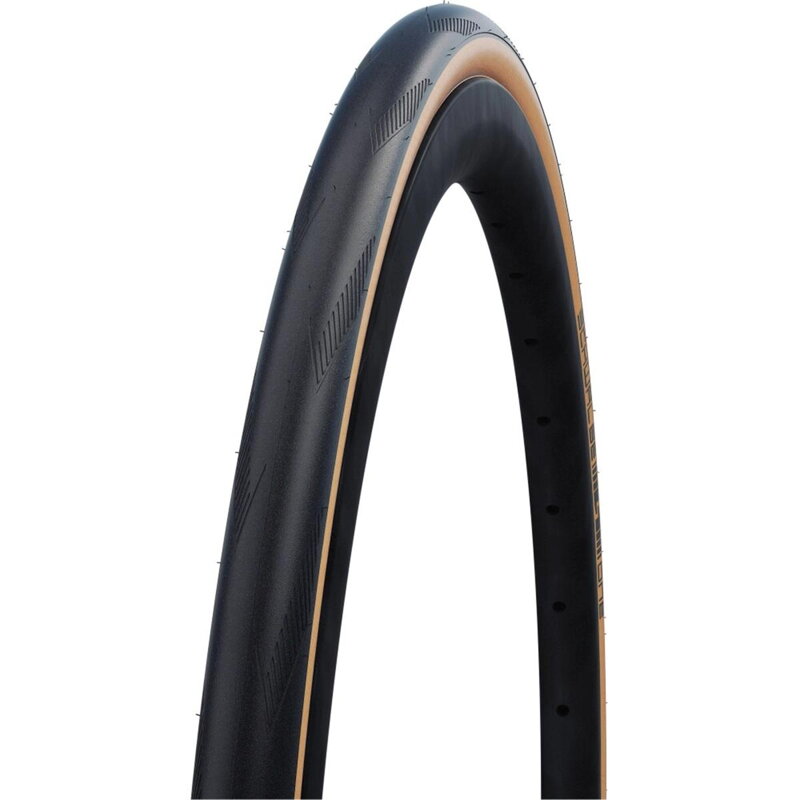 SCHWALBE Plášť ONE 700x30C (30-622) 67EPI 290g Perf RaceGuard Addix hnedý bok skladací