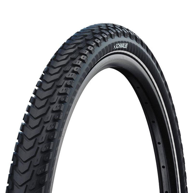 SCHWALBE Anvelopă MARATHON MONDIAL (42-622) 28x1.60 Evolution 67EPI V-Guard 600g Negru reflex 