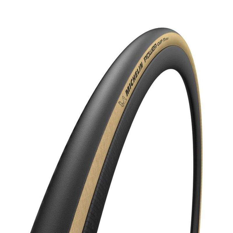 MICHELIN Anvelopă POWER CUP 700x28C 4x120TPI maro TLR 265g Competition Line 