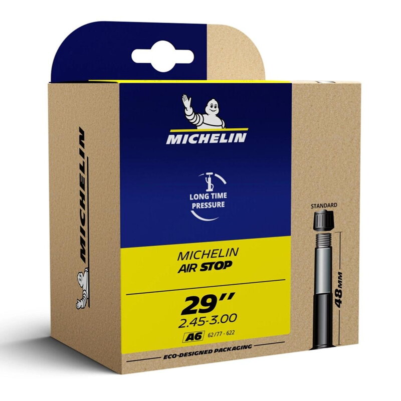 MICHELIN Duša A6 AIRSTOP 29x2.40/3.00 (62/77-622) AV 48mm 366g