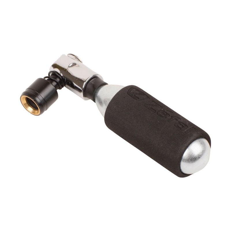 ZÉFAL Pompă EZ BIG SHOT CO2 negru/argintiu +16g 