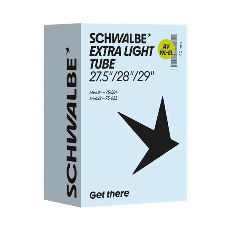 SCHWALBE Duša EXTRA LIGHT AV19L-EL 29x2.10/3.00 (54/75-584/622) AV 40mm 215g