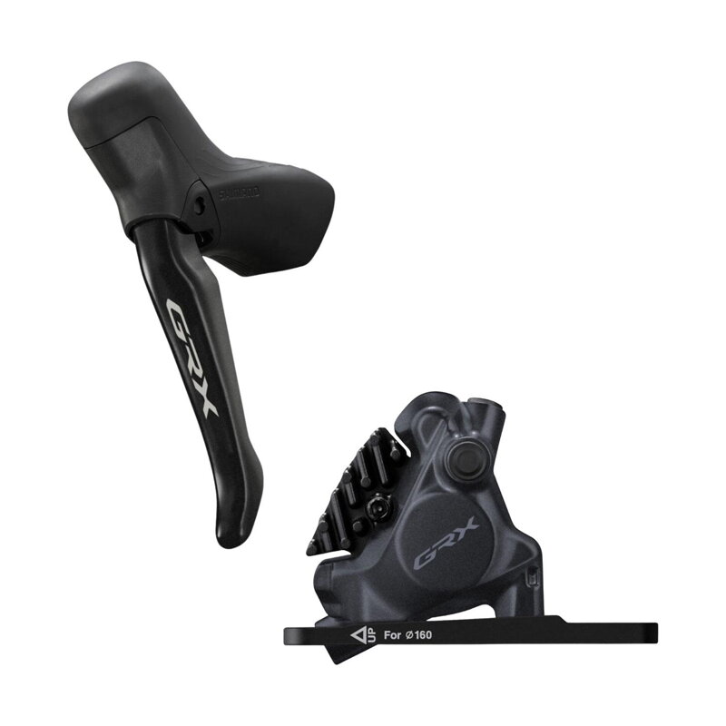SHIMANO Manetă Dual control GRX BL-RS717/BR-RX410F stânga 1x Di2 schimbare/frână hidraulică