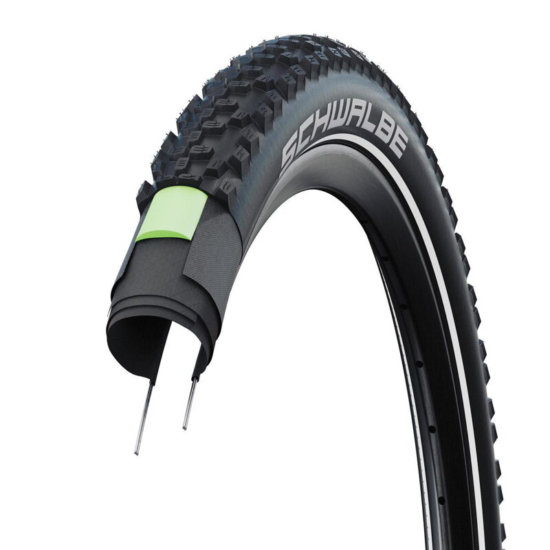 SCHWALBE Anvelopă SMART SAM PLUS (54-622) 29x2.10 Performance 67EPI GreenGuard 980g Negru reflex 